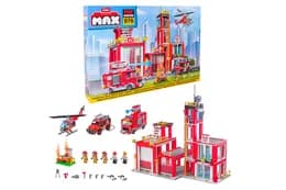 Конструктор Zuru MAX CITY Пожежники 83165 976 дет., коробка 8*55*36 см