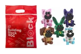Конструктор Smiling Critters герої (Building  Block MOC) в асортименті