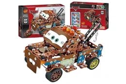 Конструктор металевий евакуатор 128-8 Тачки 375 дет.кор.31,5*6*20,3см