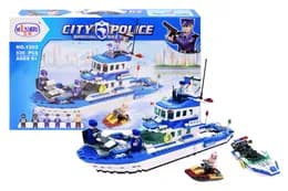 Конструктор "СITY" "Поліцейська берегова охорона" 530дет 1202 (Р) р.53*30,5*7см