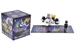 Конструктор блочний QB300-105 "Block&Steps: Зоряний Корабель" + ходилка і меморі гра 3в1, 40дет. qbee