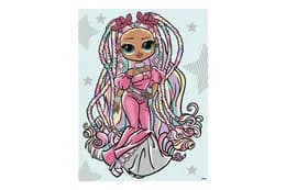 Набір для розпису по номерах 30x40 см KHO6274 "L.O.L. Fashion show Twist Queen" зі стразами Ideyka