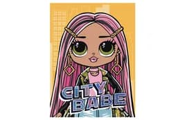 Набір для розпису по номерах 30x40 см KHO6277 "L.O.L. City Babe" Ideyka