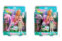 Лялька "Nini Love" з єдинорогом, на блістері, 2види 53811 р.29*8,5*24см