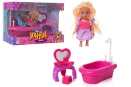 Лялька K899-78 "Mini doll" у ванній, в коробці р.24x19x15,2 см YG TOYS