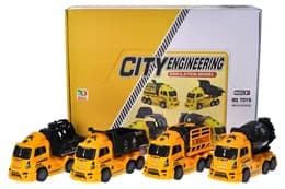 Машина будівельна BQ700-53 інерційна, в дисплеї 8шт YG Toys