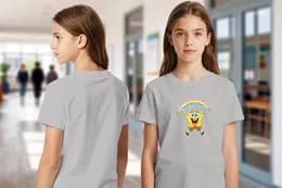 Футболка бавовняна QB-SB-001-06-134-140 SpongeBob Junior 134-140 qbee