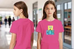 Футболка бавовняна QB-SB-001-16-134-140 SpongeBob Junior 134-140 qbee