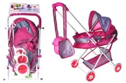 Візок для ляльок CS0521 в кульку в 68,5x35x12 см YG Toys