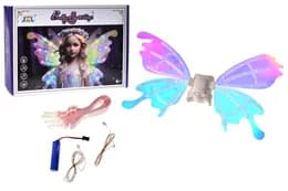 Крила 3620 зі світлом, акумулятор, в коробці р.31,5x6,5x21,5 см YG Toys
