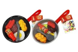 Продукти Z5521 мікс 2 види, набір фаст-фуд у петельні, кульок 28*16*4 см