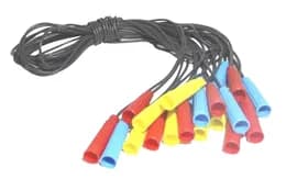 Скакалка чорна 2.4м товщина 5мм 21291 Mtoys
