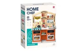 Кухня 922-160 з посудом на батарейки, музика, світло, тече вода, коробка 69*18*51,5 см