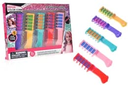 Набір гребінців з кольоровою крейдою для фарбування волосся "HAIR  COLOR COMB" 760-1А/240