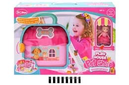Будиночок Pet Shop з міні лялькою в коробці QL045 р.51*34*15,5см.