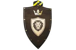 Сувенірний щит, модель LION «ЛЕВ Венге»