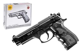 Пістолет пластиковий, страйкбольний Galaxy Beretta 92 на кульках, в коробці G052B
