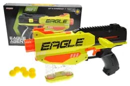 Бластер "Eagle Agent" на поролонових патронах в коробці 392 р.36*20,5*6,5см