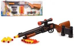 Рушниця "Тосан" з поролоновими патронами, з набором, на блістері 925 GoldenGun