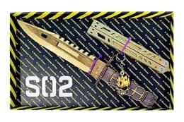 Сувенірний  BOX SO2-2-B "МЕТЕЛИК LEGASY & M-9 BAYONET GOLD