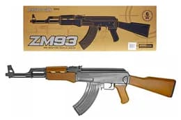 Автомат ZM93 на кульках, метал+пластик, коробка 85x7x24 см CYMA