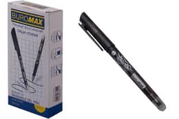 Ручка гелева "пиши-стирай" Erase Slim, чорна, 0.5 mm, 12 шт, (продається упаковкою) BM.8300-02