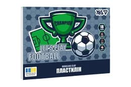 Пластилін 540715 18 кол., 360г "Football" Yes