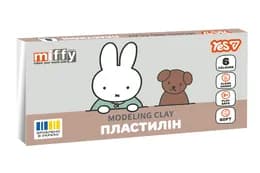 Пластилін 540726 , 6 кол., 120г "Miffy" Yes