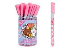 Ручка кулькова 412248 "Line Friends" 0,7 мм синя Yes