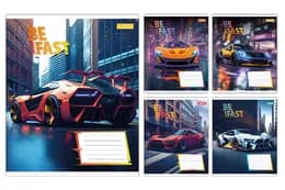 Зошит 12 Лінія 768006 "Be Fast" 1Вересня