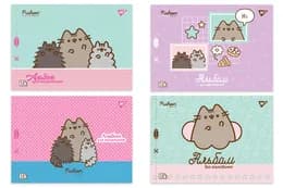 Альбом для малювання 130588 "Pusheen" 12арк А4 скоба YES