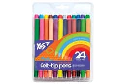 Фломастери  YES 24 кольори Erudite 650461