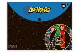 Папка-конверт YES на кнопці А4 Marvel.Avengers