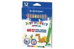Фломастери Centropen 2510/12 Just Perfect 12 кольорів