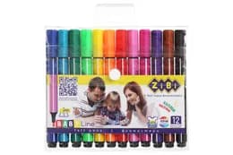 ФЛОМАСТЕРИ Zibi JUMBO 12 кольорів ZB.2807