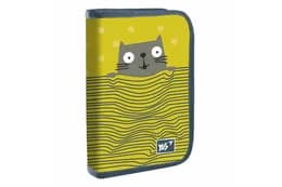 Пенал твердий, HP-04 Kitty, одинарний з двома клапанами, YES