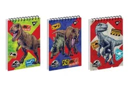 Зошит для записів YES А6/80  спіраль "Jurassic World. Dino tracker"