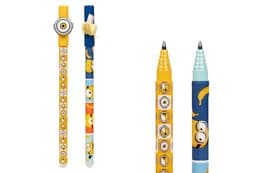 Ручка гелева YES пиши-стирай "Minions" 0,5 мм, синя 420401