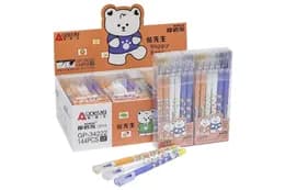 Ручка  пиши/стирай 34222D Happy Bear Синя