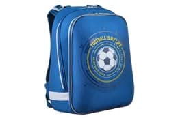 Рюкзак каркасний "1 вересня" H-12,  554593 Football, р. 38*29*15 см