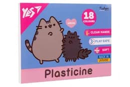Пластилін Yes, 18 кол., 360г "Pusheen" 540695