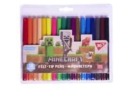 Фломастери Yes 18 кольорів "Minecraft"