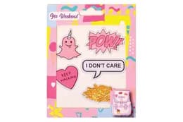 Набір наклейок YES "Patch stiker", I don’t care