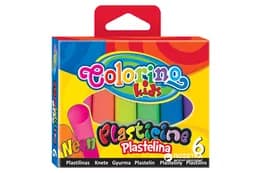 Пластилін NEON 6 кольорів 42666PTR COLORINO