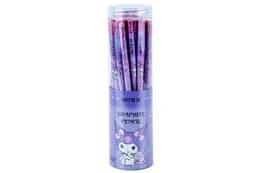 Олівець графітний Kite з гумкою Kuromi HK24-056, тубус