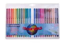 ФЛОМАСТЕРИ Centropen 24 кольори