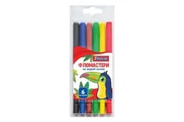 Фломастери  1Вересня 6 кольорів  "Zoo Land" 650456