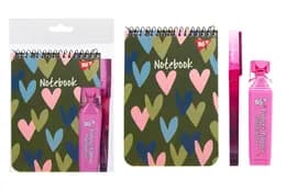 Набір канцелярії № 1 Yes "Hearts" 3 предмети 450154