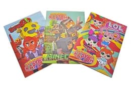 Картон кольоровий А4 9 аркушів POLLY