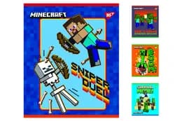 Зошит YES "Minecraft" 12 аркушів клітинка Преміум